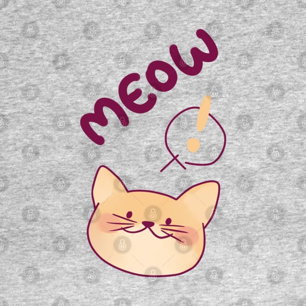 Meow Meow Silly Cat by ClaudiaRinaldi